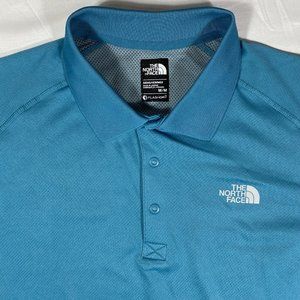 North Face Flash Dry Short Sleeve Polo Shirt Men’s Medium Golf 1-BM45